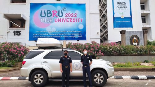 เข้าร่วมสนับสนุนตรวจสอบการใช้งานคลื่นความถี่และทิศทางของสัญญาณวิทยุที่ใช้ในการทุจริตสอบ ของ สำนักงาน ก.พ.